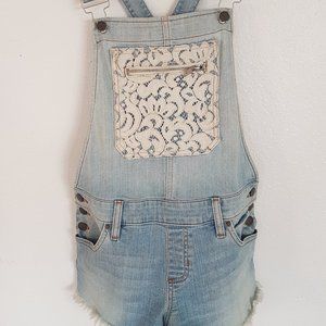 Guess Denim Overall Shorts